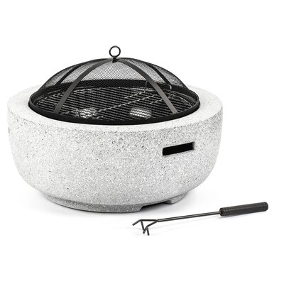 VivaGarden Barbecue a Carbonella Carbone BBQ da Giardino Esterno in Acciaio  104x30 cm / 68h cm - 10571